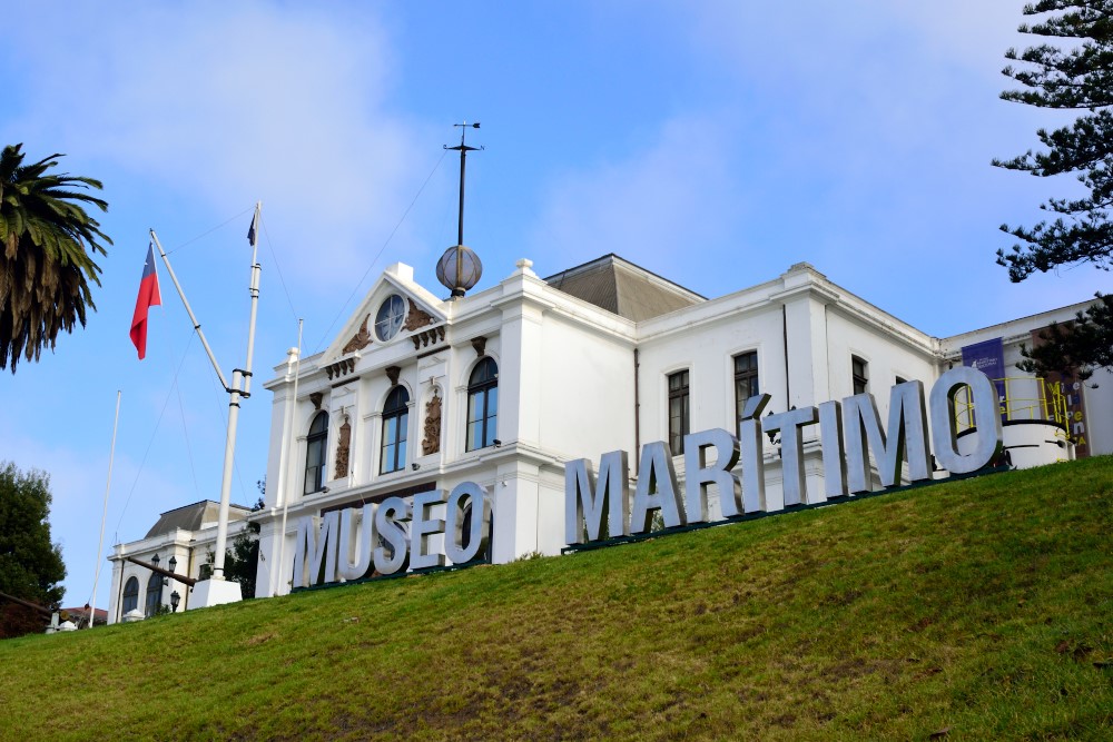 Frontis del Museo Marítimo de Valparaíso